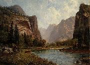 Albert Bierstadt Gates of the Yosemite Germany oil painting artist